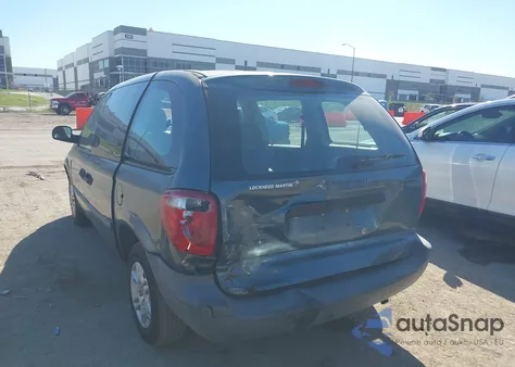 2005 Dodge Caravan Se из США, поврежденный, VIN 1D4GP25B05B416435